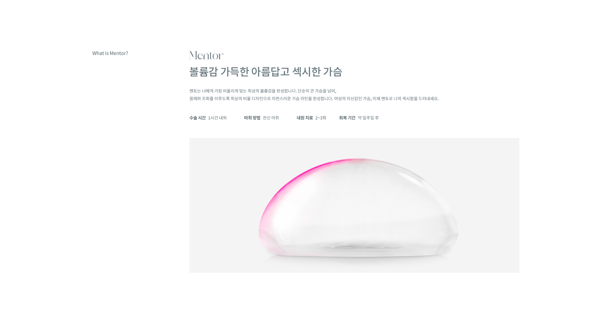 멘토 가슴성형
